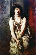 Makart, Hans An Egyptian Princess oil painting artist